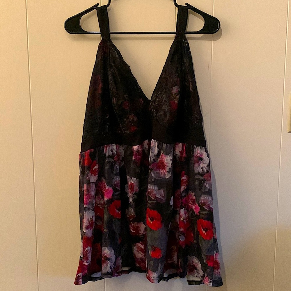 Lane Bryant Cacique Floral Nighty